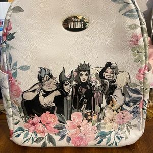 Disney Villains Floral Mini Backpack